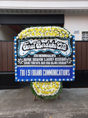 Papan Bunga Duka di Wanea
